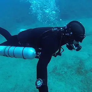 Side mount configuration 2 x40 alu.
very low resistance ideal low consumption setup for DPV (diver propulsion vehicle)
