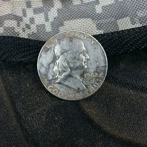 Ben Franklin Half Obverse