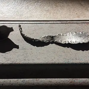 20150822 163202  Scott's house notable 1895 Sterling Silver silver anniversary spoon