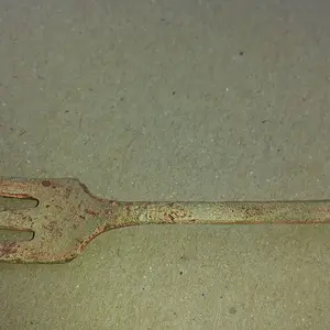 20150907 1939 Vernon Silver Plated Cocktail fork. Found in the water on the MS Gulf Coast with the CZ20.