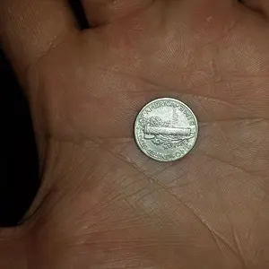 20150905 1944 Mercury dime found with F75.