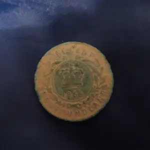1865; first year of Newfoundland coins :)