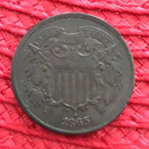 1865 2cent f