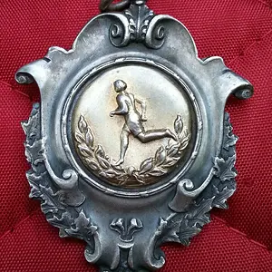 Dug this the last hunt of 2014. Roughly 8 inches deep. Amazing sterling with gold inlay a.c castleman award. 19.5 grams