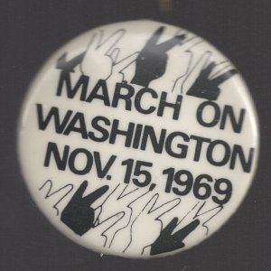 March on Wash... Nov 15 1969 1/5'
 The rally featured speeches by antiwar politicians, including Eugene McCarthy(D), George McGovern(D) and Charles Go