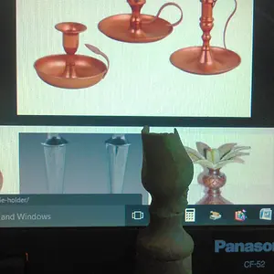 Ct copper candle stick