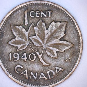 1940 canadian cent