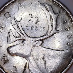 1962 canadian Quarter