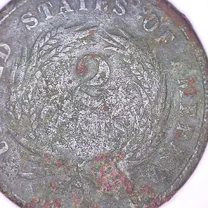 1864 2 cent piece
