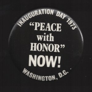 Nixon 73 Peace W honor