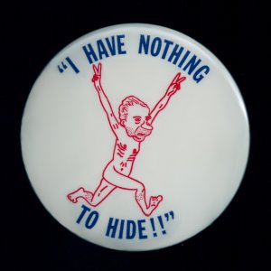 Nixon nothing to hide