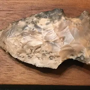 Found in fire pit at large outcrop
Hermann, MO