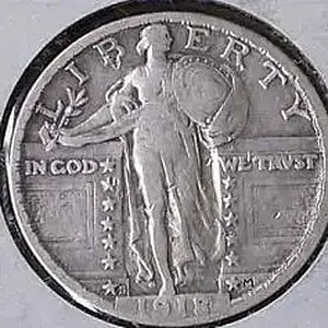 Resize of 2009 05 13 002 
!918 over 17 Standing Liberty Quarter.