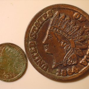 161179330171  Notable find Replica 1864 IHP other IHP pictured for reference (Obverse pic)