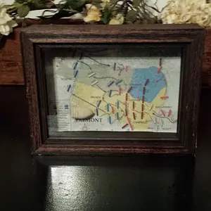 20160130 220613  A display I made for the CW bullet received from Relic Nut.