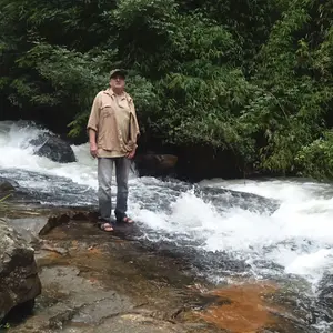 a mountain stream in the Central Highlands