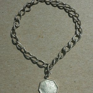 20160314 Silver Bracelet and Charm found in Flowood with the F75.
