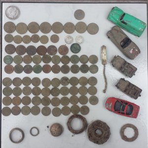 20160319 174228  Coins plus finds @ JR's house