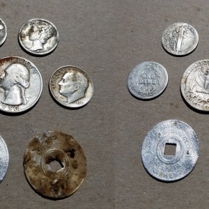 20160326 Dime Trifecta. Found with the E-TRAC at a door knock permission in Madison.