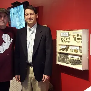 THIS IS CHRIS THE HEAD DIRECTOR OF THE CAPE COD MARITIME MUSEUM THAT MADE DECISSION TO DO A DISPLAY WITH MY FINDS
