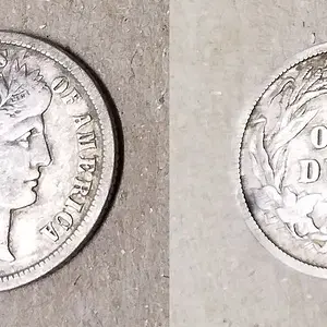 20160407 1894o Barber Dime. Found in Madison with the E-TRAC.