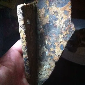 Probably a digging tool left behind