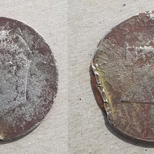 20160418 1976 Ike after straightening and tumbling. Found with the F44 in a park.
