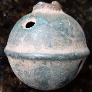 Pewter sleigh bell