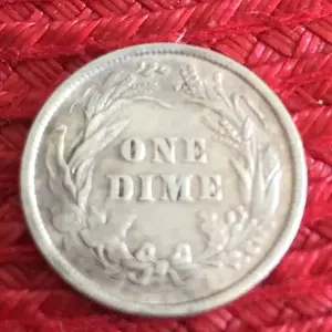 1898 Barber Dime(b)