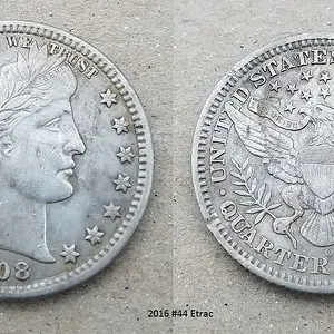 20160528 1908o Barber Quarter found in Madison with the Etrac.