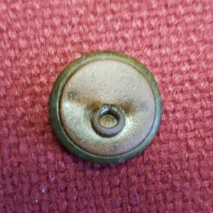 Confederate "Block A" Artillery button.  No back mark, which makes it it a "local" button-made in the confederacy.