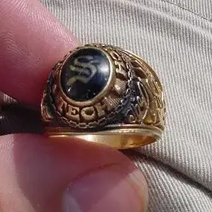 14K CLASS RING - SALTWATER (CT)