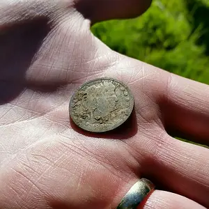 Barber Quarter found by my friend at a 1905 built house.