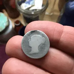 Canada 10c Victoria obverse (c. late 1800s)