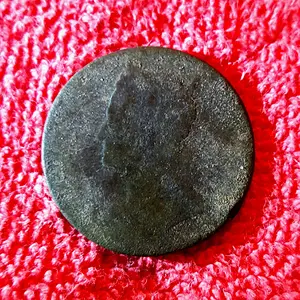 1749 King George II Halfpenny