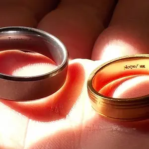 SEPT.26TH KEEPERS - 18K BAND - TUNGSTEN CARBIDE BAND