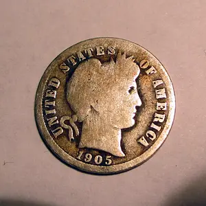 1905 Dime  1