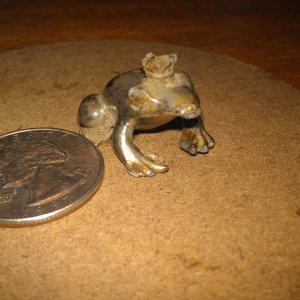 Frog figure
