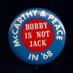 McCarthy & Peace Bobby is not Jack (Kennedy)