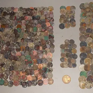 COINS FROM ST.THOMAS TRIP - OCT.8TH-12TH