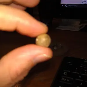 .44 caliber Civil War pistol ball