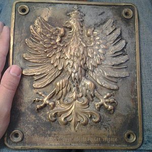 Danzig Post Eagle - Plundered by the Nazis during Battle of Westerplatte / Battle of Danzig Post Office - September 1st 1939