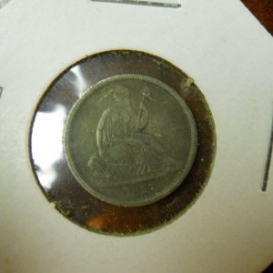1837 seated dime