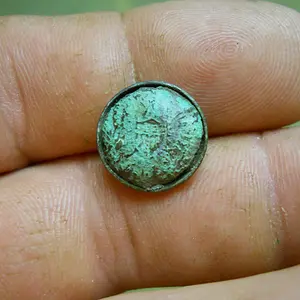 closeup of button