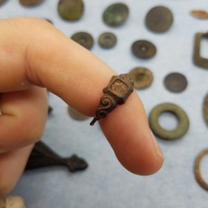 Colonial Copper Ring
