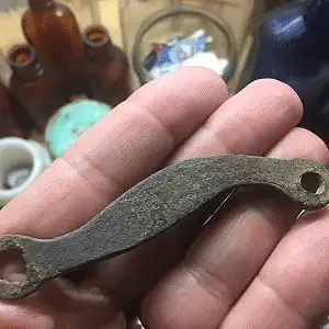 late model brown bess musket plate (c. early 1800s)
