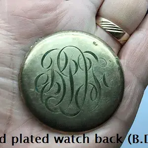 Watch back