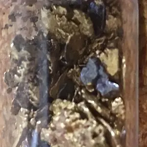 Closeup of gold from Arizona.