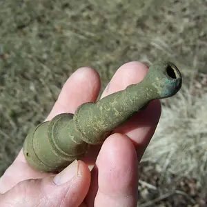 Antique Fireplace Bellows Nozzle