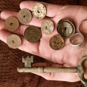 First skeleton key and some other good finds